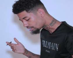 PnB Rock smoking PnB Rock smoking